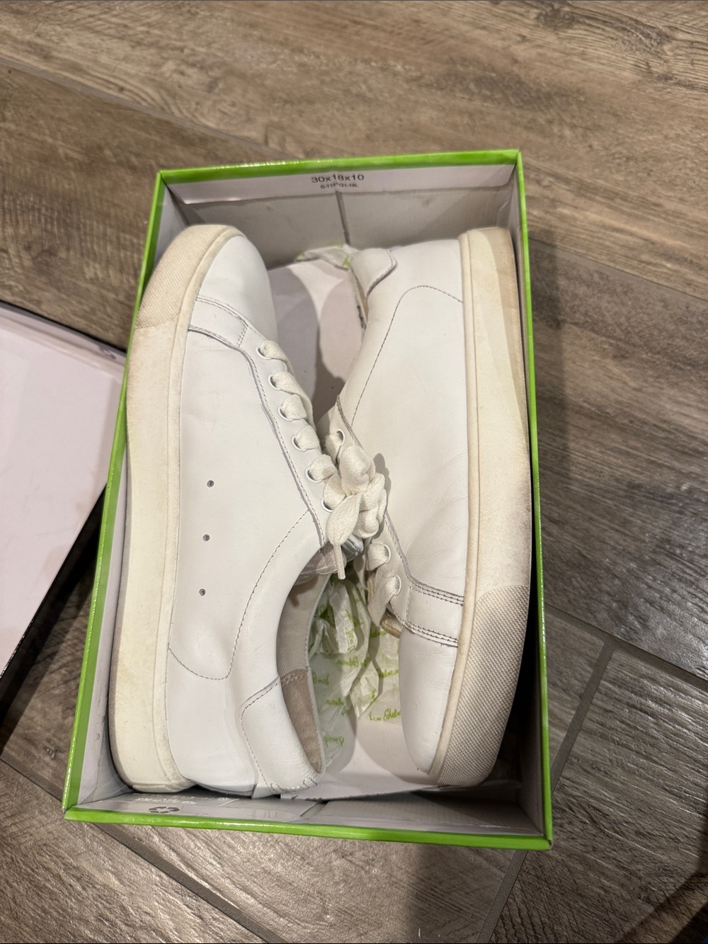 Sam Edelman ethyl white leather